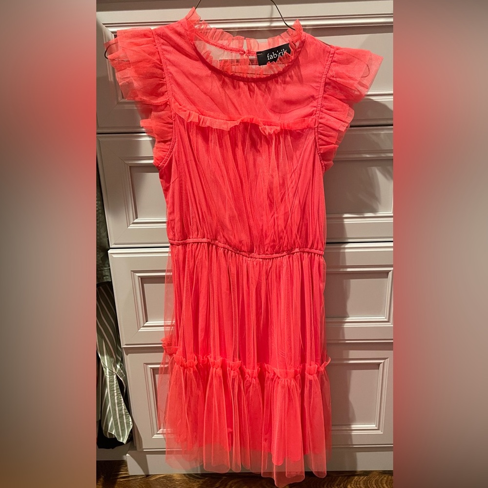 Fab-Rik NWT Pink Tulle Dress